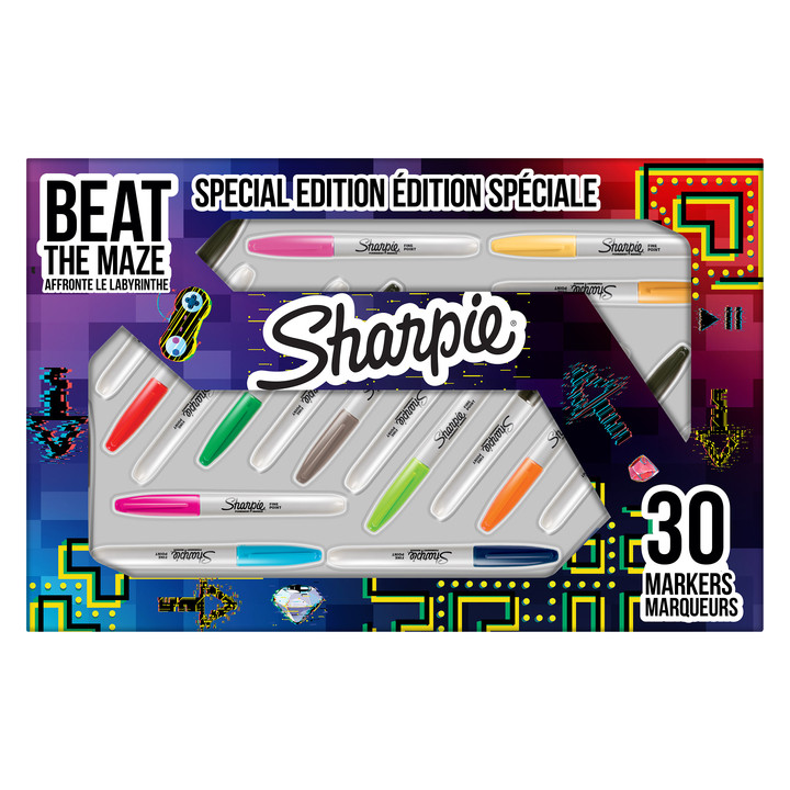 Zestaw markerów Sharpie Maze Fine 30 sztuk
